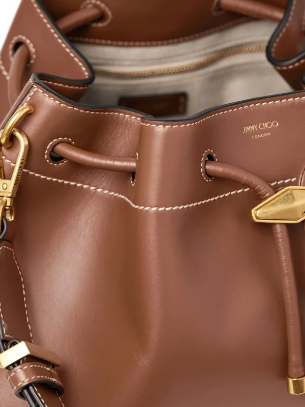 Jimmy Choo Cinch ショルダーバッグ M | ブラウン | FARFETCH JP