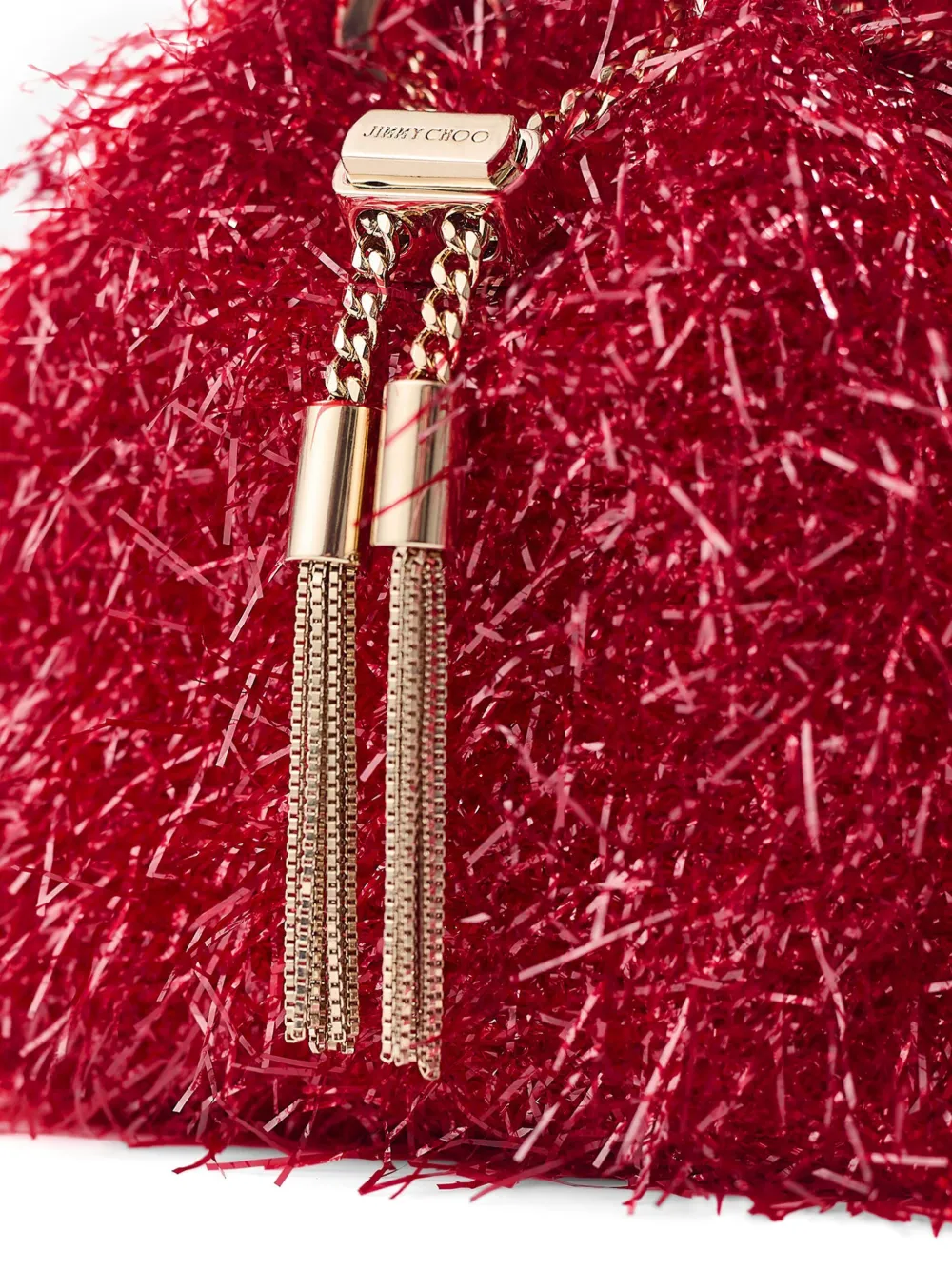 Jimmy Choo Bon kleine bucket-tas Rood