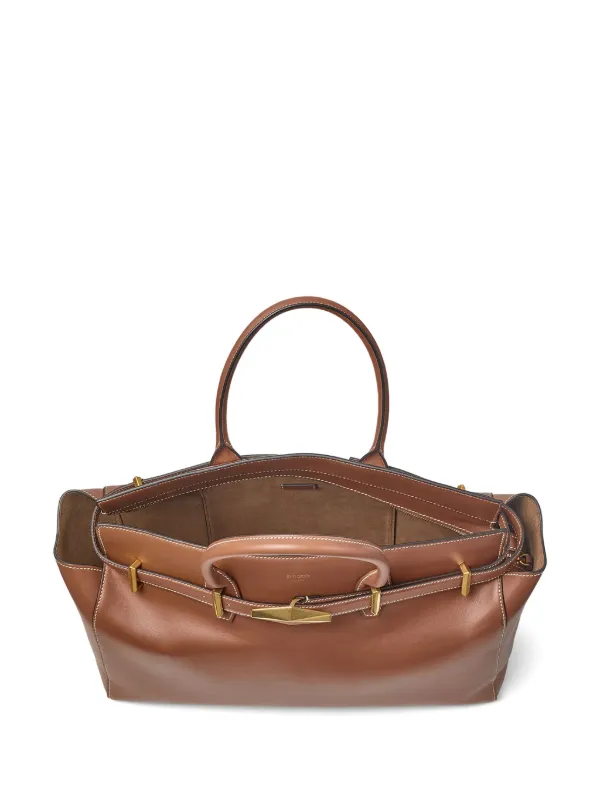 【送料&関税込】Jimmy Choo Diamond Belted Tote Bag Jimmy Choo Medium Diamond Belted Tote Bag | Brown | FARFETCH