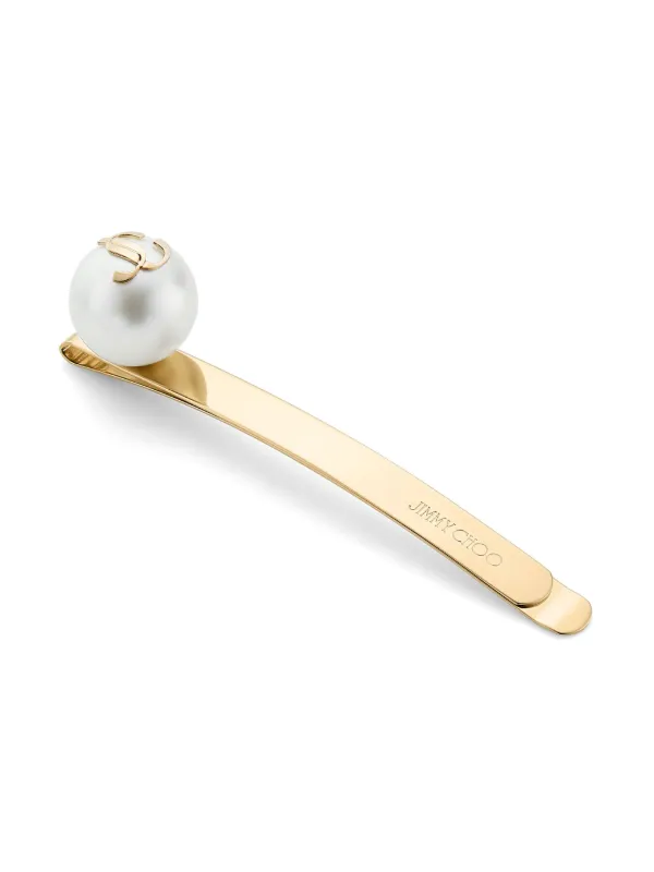 Jimmy Choo ヘアクリップ | ゴールドトーン | FARFETCH JP