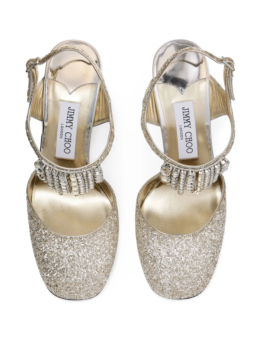 Jimmy Choo 95mm Verity pumps Gold