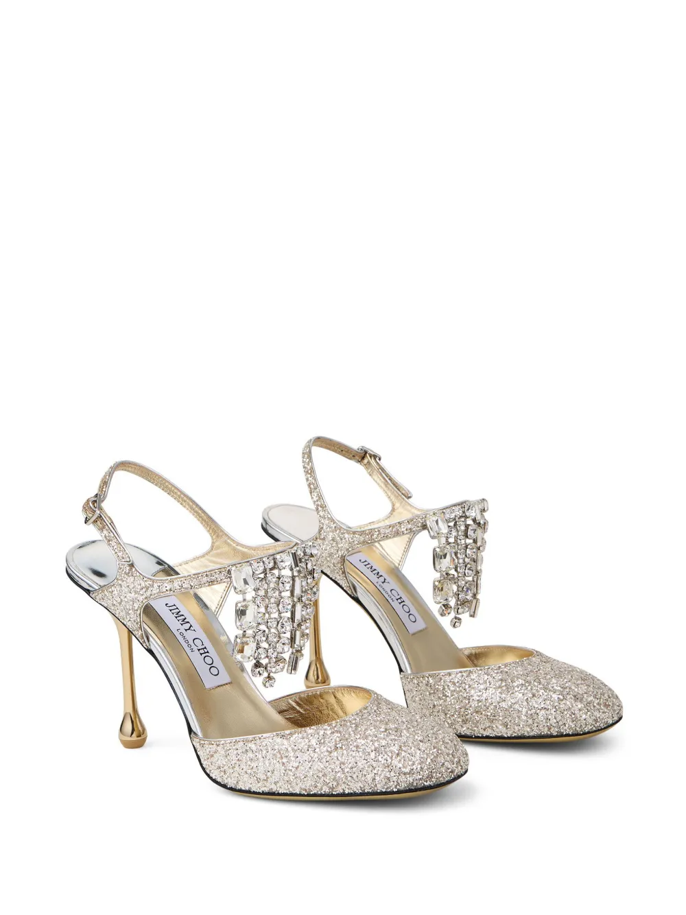 Jimmy Choo 95 mm Verity pumps - Goud