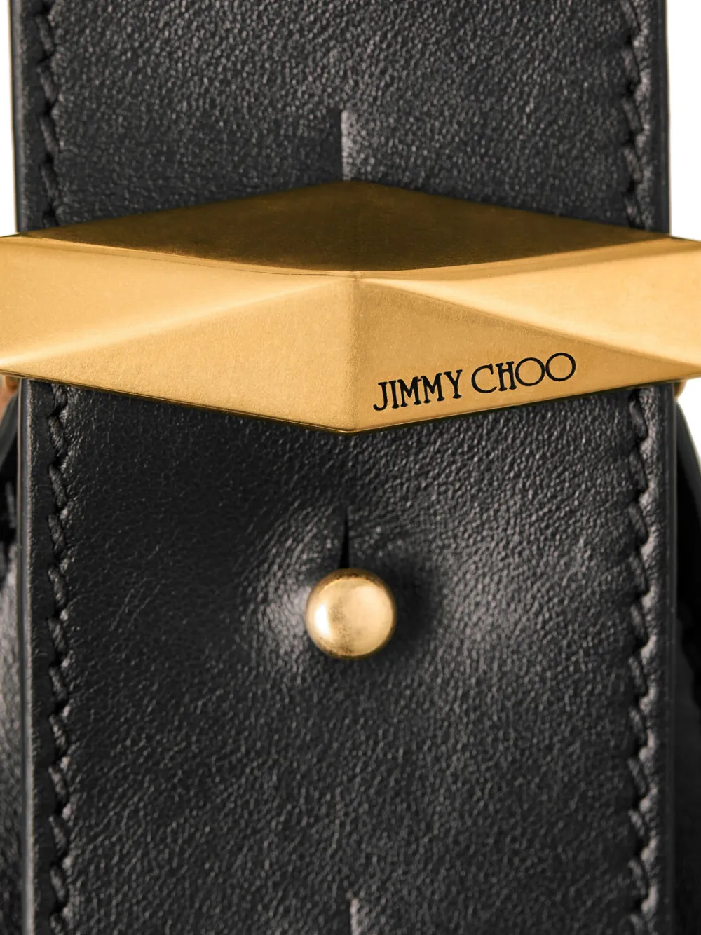 Jimmy Choo Diamond medium schoudertas Zwart