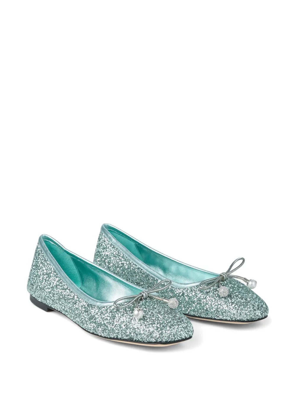 Jimmy Choo Elme ballerina's - Groen