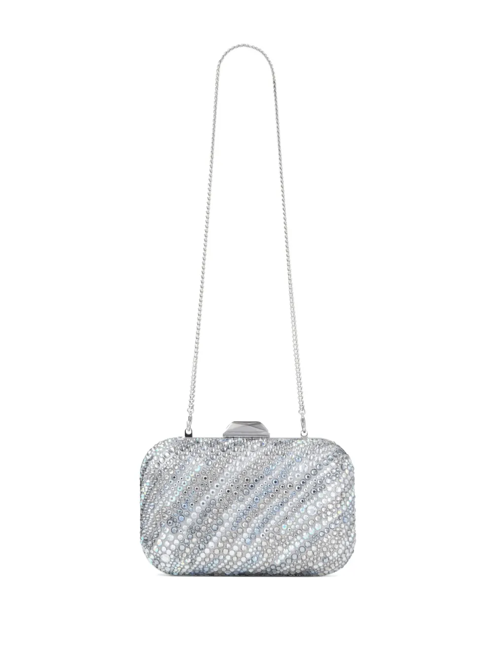 Jimmy Choo Cloud clutch Zilver