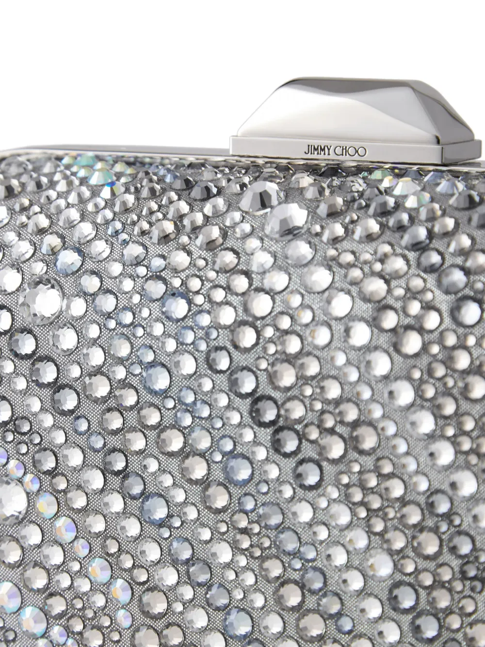 Jimmy Choo Cloud clutch Zilver