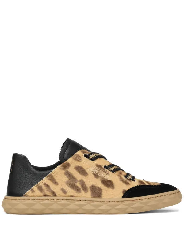 Jimmy Choo Diamond Light Flex Sneakers in Black