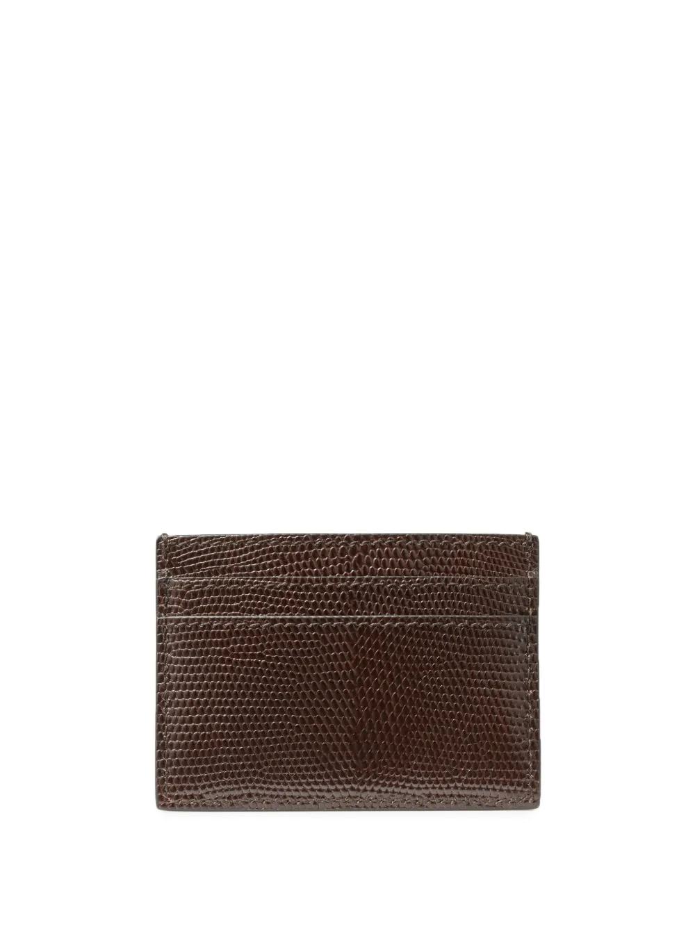 Jimmy Choo Leren pasjeshouder - Bruin