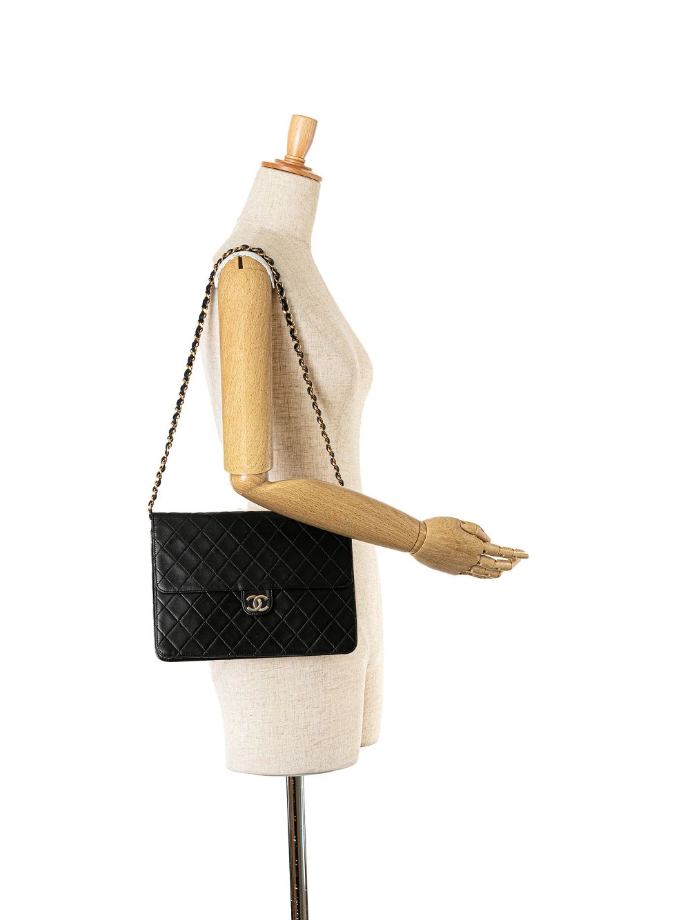 CHANEL 1996-1997 CC Quilted Lambskin Single Flap crossbody bag Women