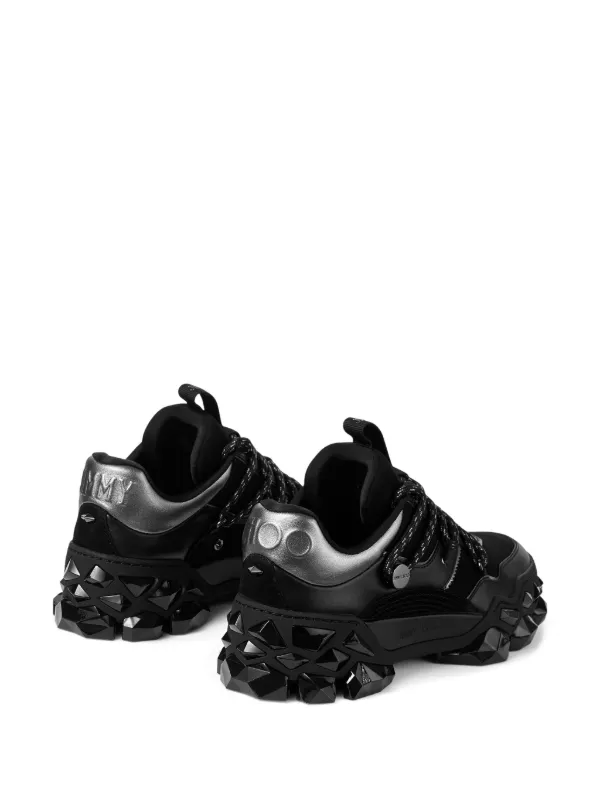Jimmy Choo Diamond X II Sneakers | Black | FARFETCH RO