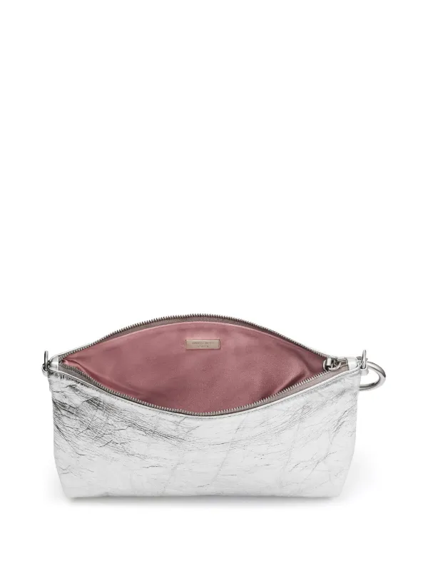 Jimmy Choo Callie Clutch Bag | Silver | FARFETCH