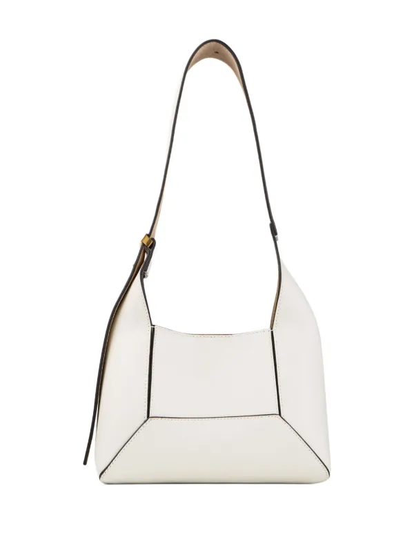 【JIMMY CHOO】Diamond メタリックレザー ショルダーバッグ シルバーヴィンテージメタリックレザーを使用したジミー チュウ
