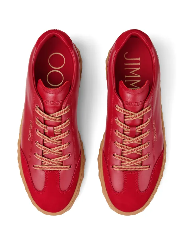 Jimmy Choo Diamond Flex スニーカー | レッド | FARFETCH JP