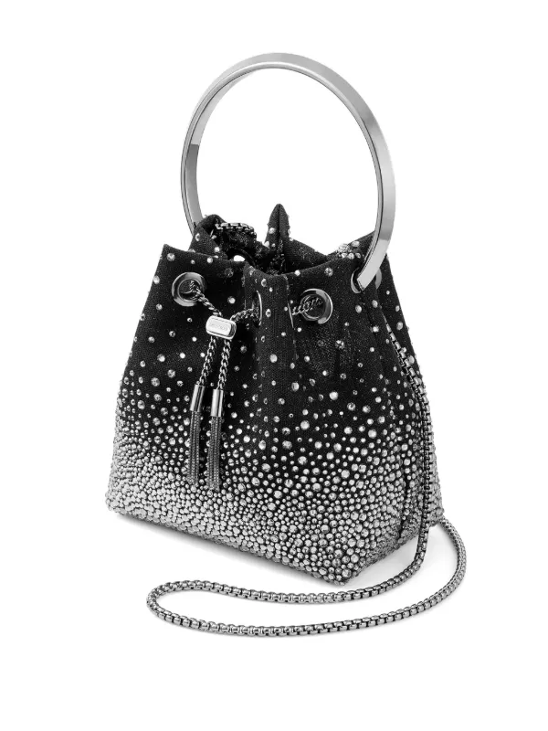 JIMMY CHOO　ハンドバッグ Jimmy Choo Bon Bon ハンドバッグ | ブラック | FARFETCH JP