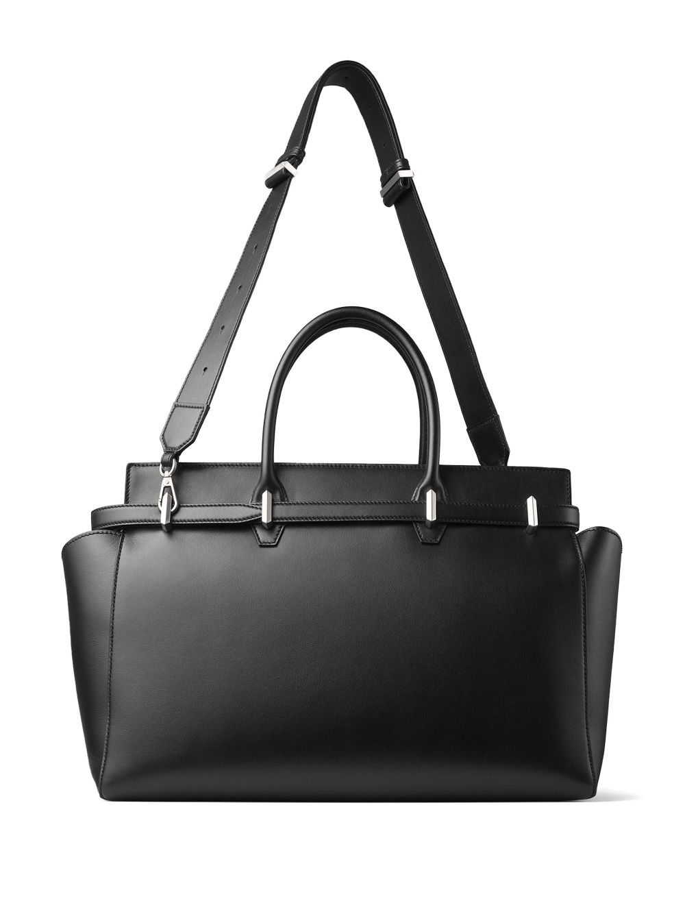 Jimmy Choo Diamond Belted medium shopper - Zwart