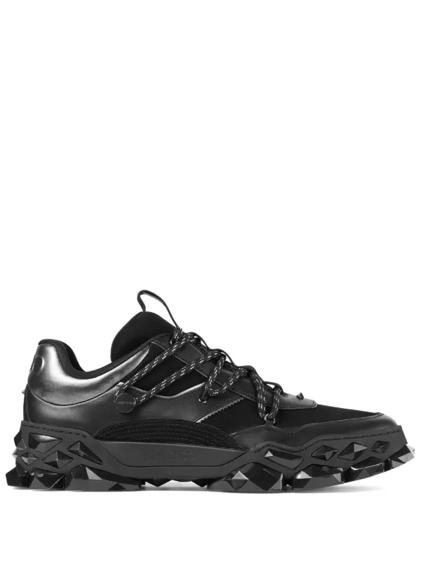 スニーカー Jimmy Choo 'Diamond X' sneakers (DIAMONDXIIFLMX XBLACK) 26082743_57501365_600.jpg