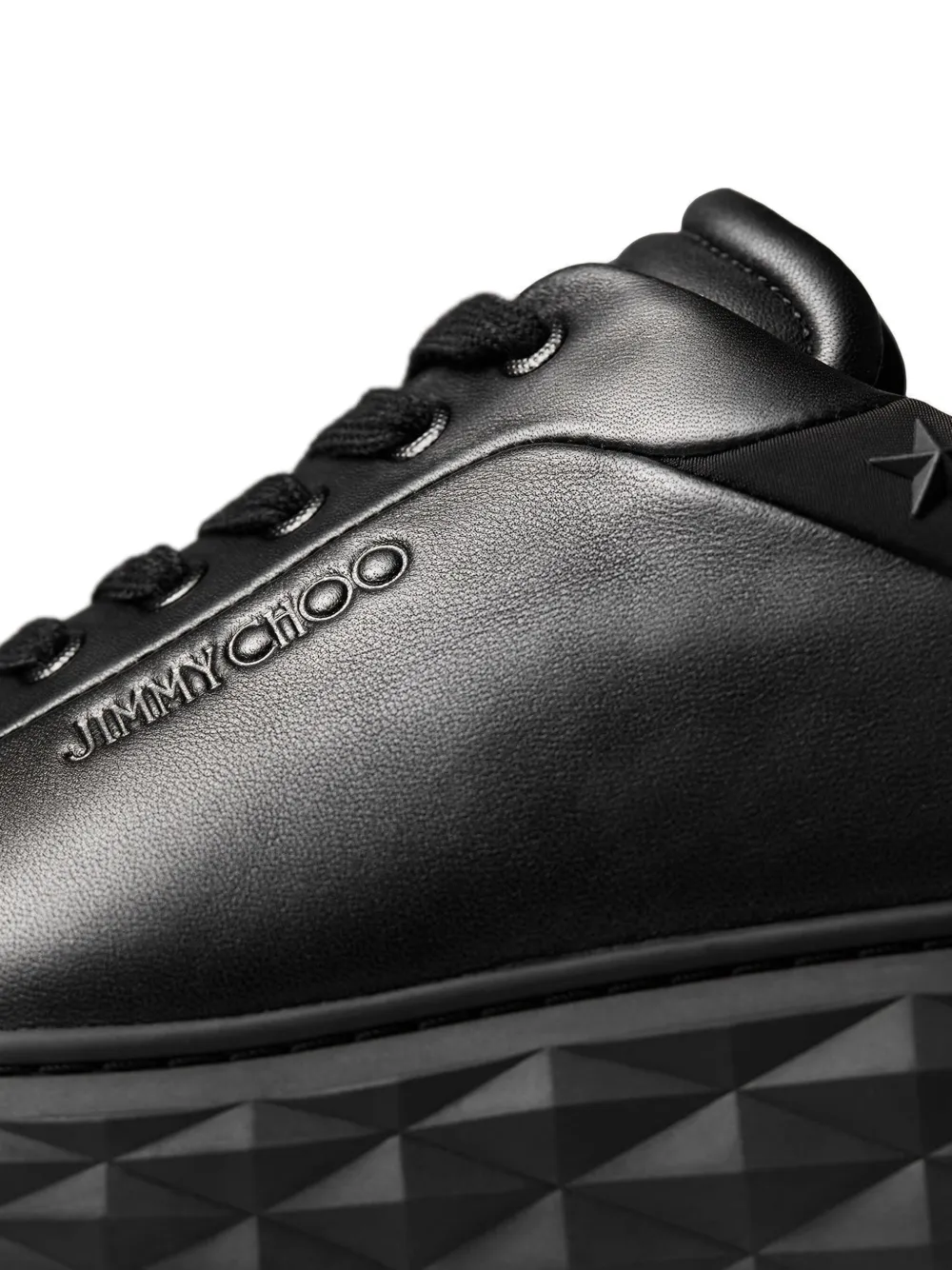 Jimmy Choo Diamond Maxi M Ii In V Black Mix