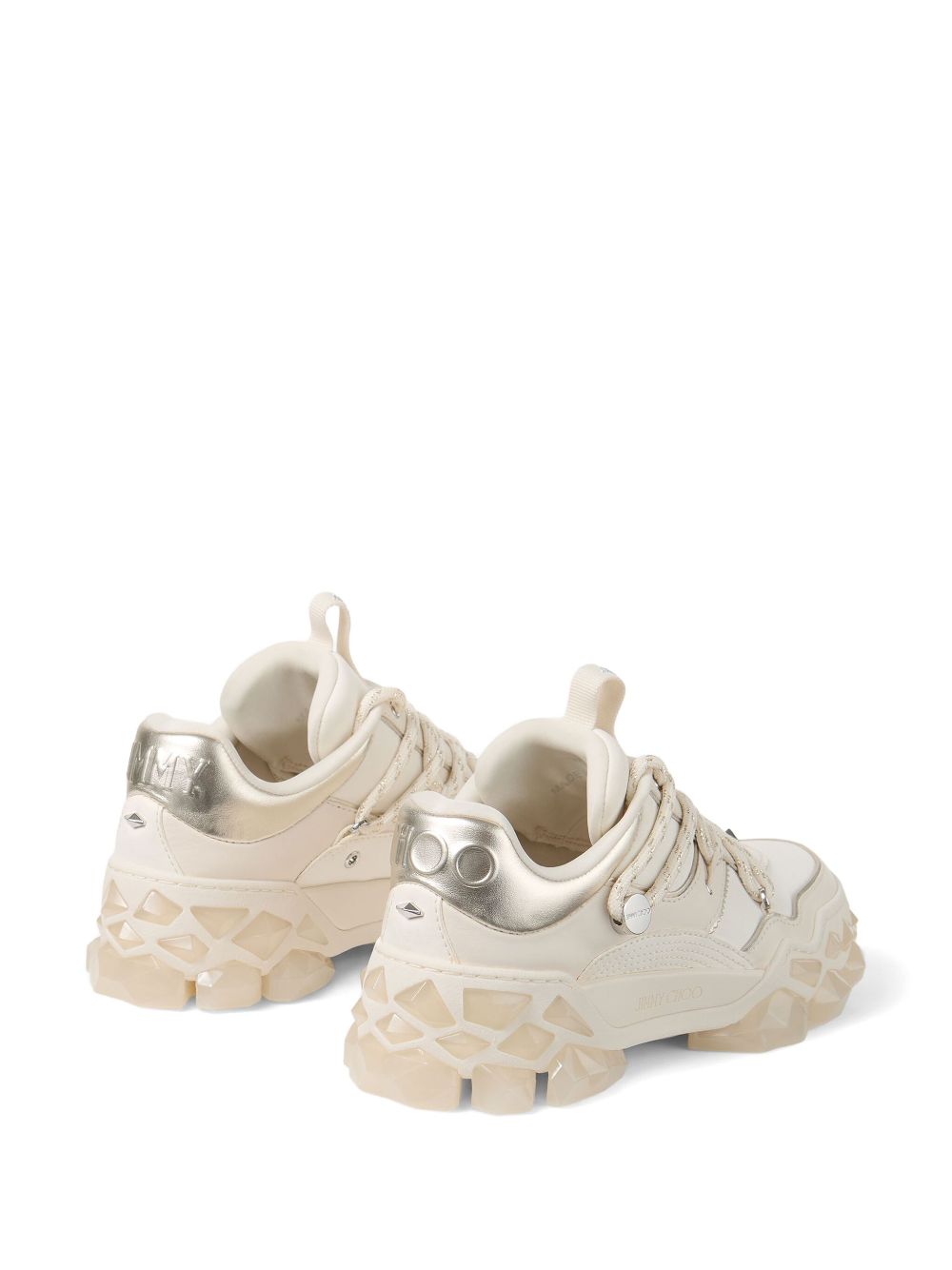 Jimmy Choo Diamond X trainers Neutrals