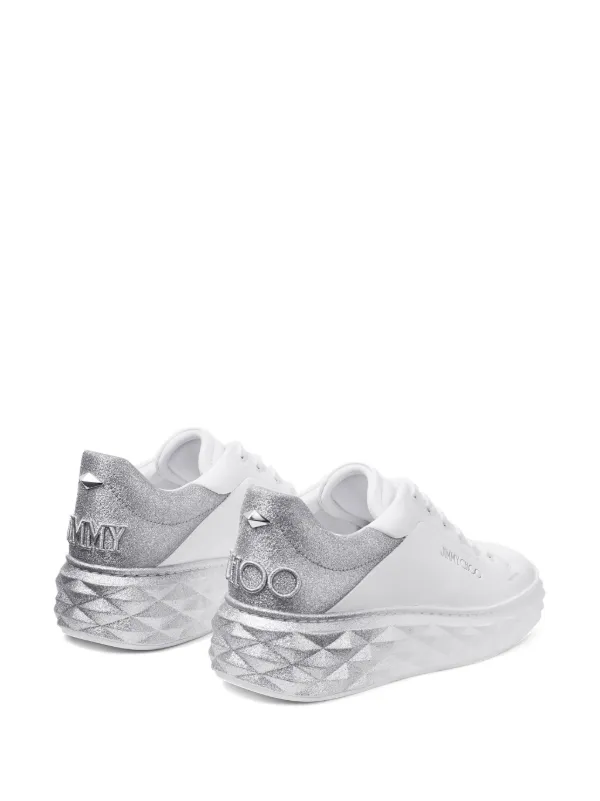 Jimmy Choo Diamond Maxi F II Sneakers | White | FARFETCH