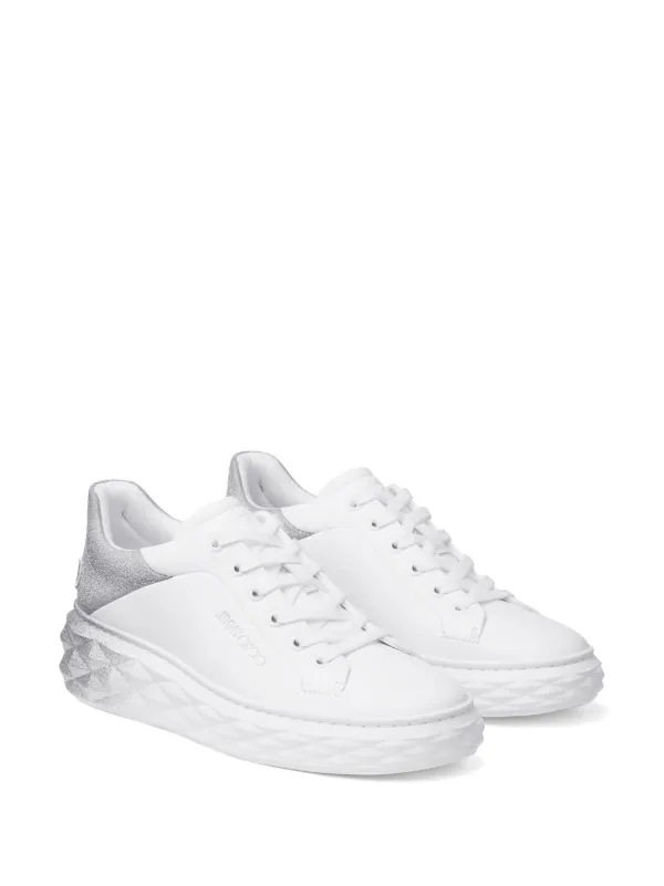 Jimmy Choo Diamond Maxi F II Sneakers | White | FARFETCH