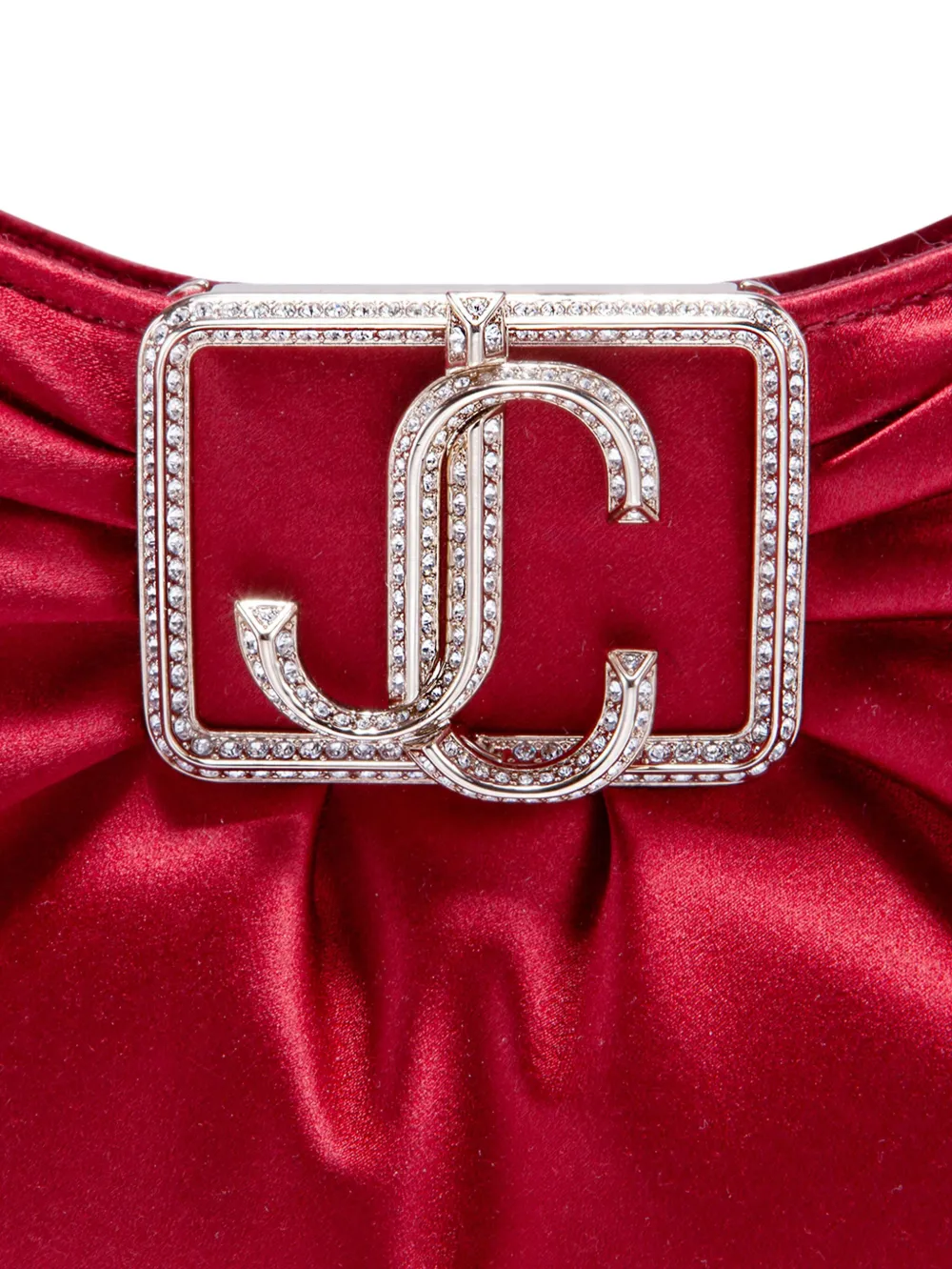 Shop Jimmy Choo Mini Edie Tote Bag In Red