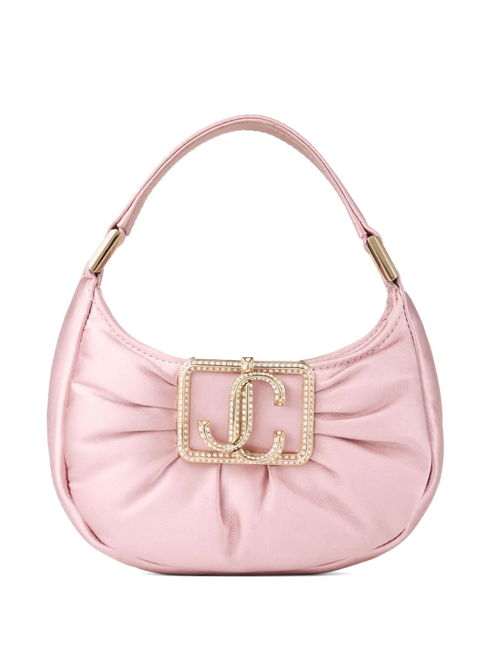 Jimmy Choo Edie kleine schoudertas Roze