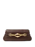 Jimmy Choo small Diamond shoulder bag - Brown