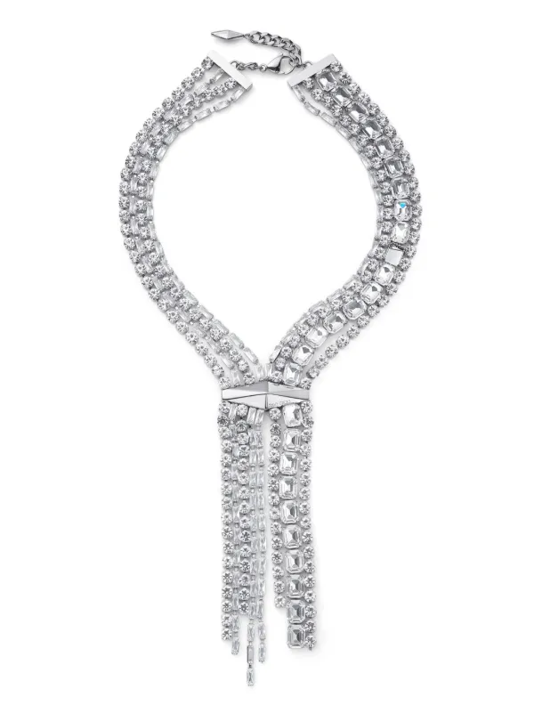 Jimmy Choo Zandra Necklace in Silver