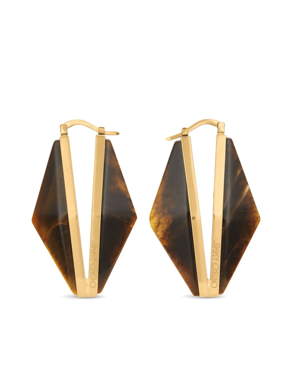 Jimmy Choo Diamond earrings - Gold