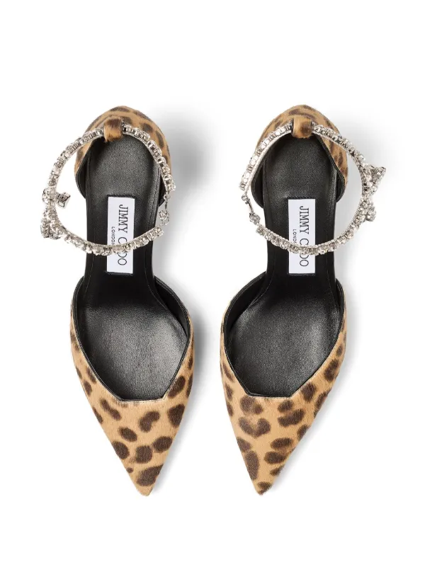 Jimmy Choo 50mm Stevie Pumps | Neutrals | FARFETCH