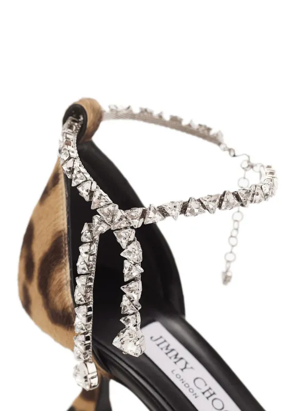 ◆正規品・新品◆Jimmy Choo Stevie 50 Embellished Pumps Stevie 50 | Black Patent Leather Pumps | JIMMY CHOO