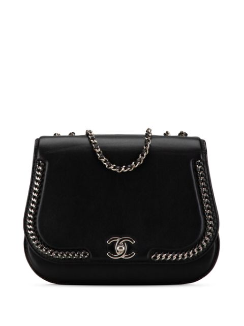 CHANEL 2016-2017 Small Calfskin Braided Chic Flap shoulder bag Women