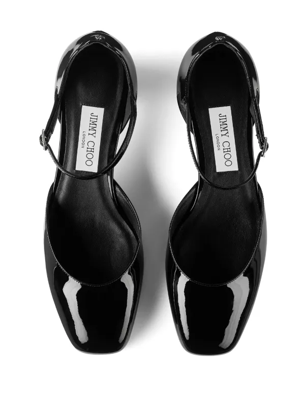 正規店買付【JIMMY CHOO】PIXIE ミュール Jimmy Choo 45mm Pixie Pumps | Black | FARFETCH