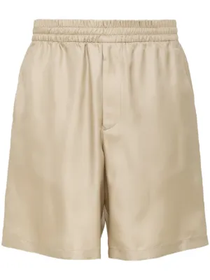【関税&送料込】Prada Khaki Twill Shorts Prada Khaki Twill Shorts | italist