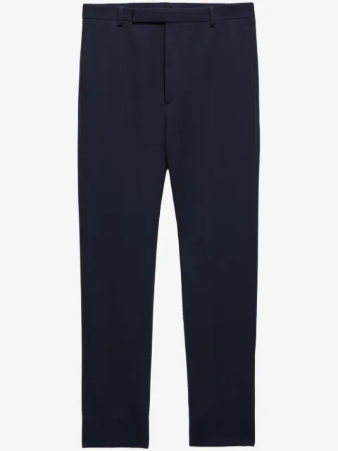 Prada pressed-crease trousers