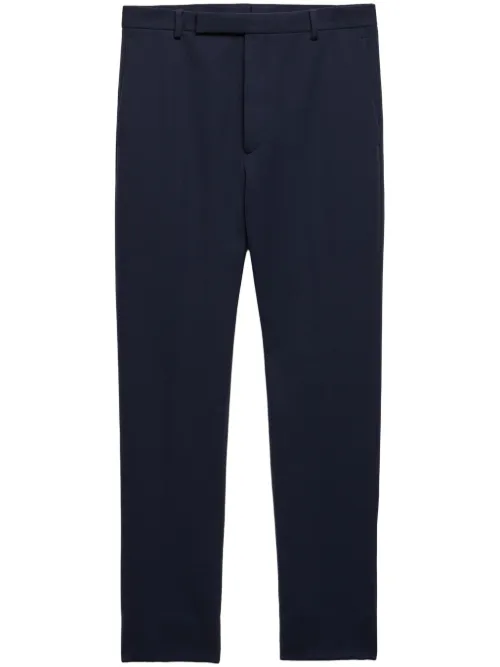 Pantalon à plis marqués - Prada - Modalova