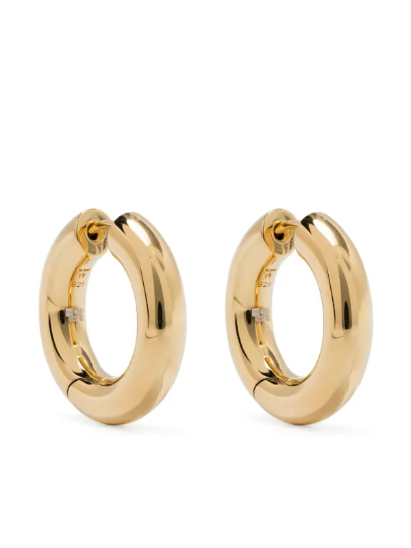 【定価3.9万】TOMWOOD Hoops Thick Small Gold M Chunky Hoops Small Gold - Tom Wood Project Official Online Store