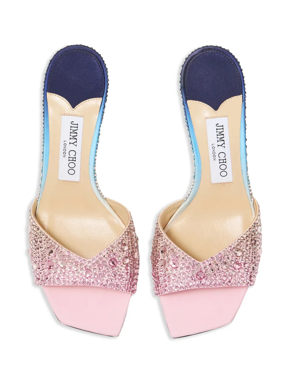 Jimmy Choo 70mm Skye mules Pink