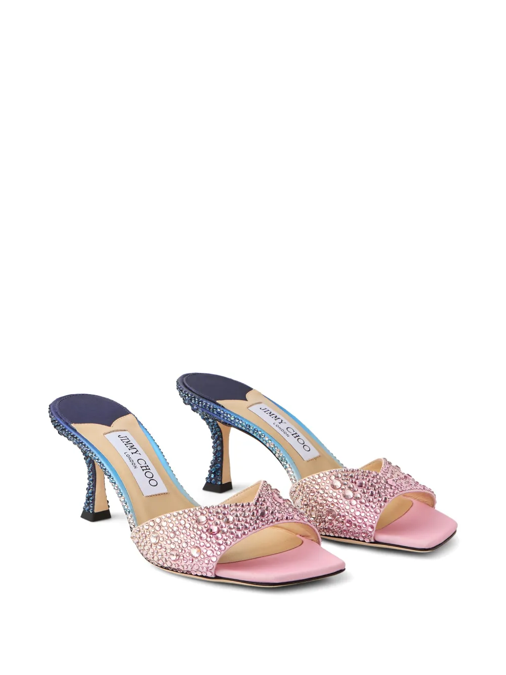 Jimmy Choo 70mm Skye mules Pink