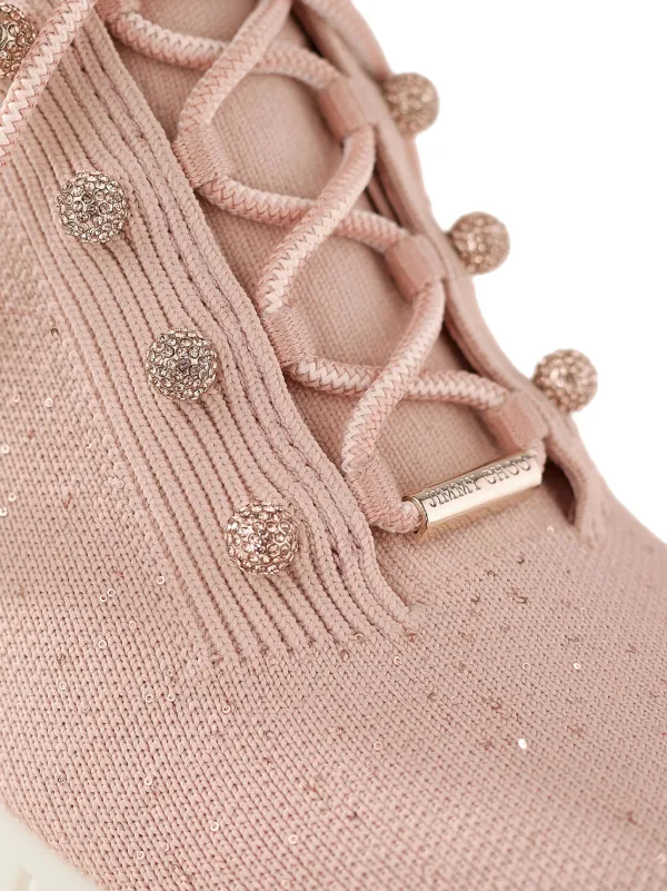 スニーカー Jimmy Choo 'Veles' sneakers Jimmy Choo Veles Sneakers | Pink | FARFETCH
