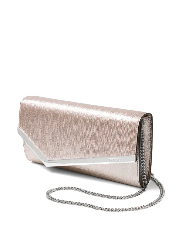 Jimmy Choo Emmie Clutch Bag | Neutrals | FARFETCH