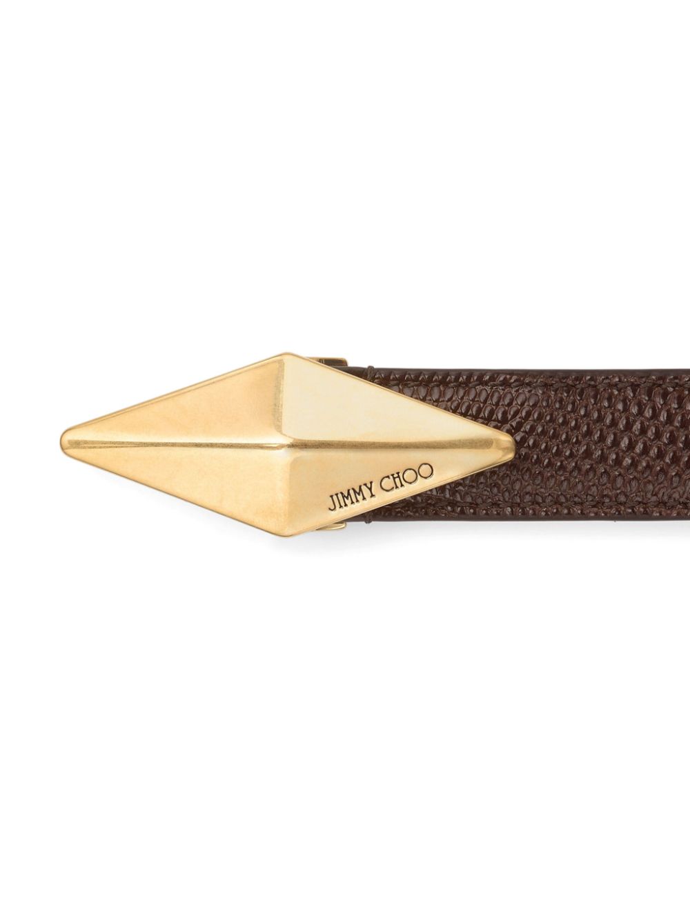 Jimmy Choo Leren riem Bruin