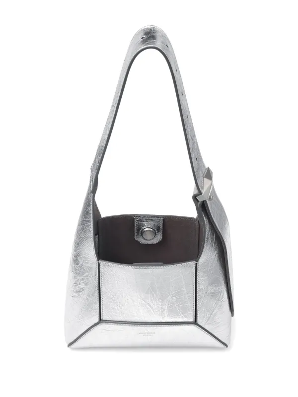 Jimmy Choo Small Diamond Shoulder Bag | Silver | FARFETCH