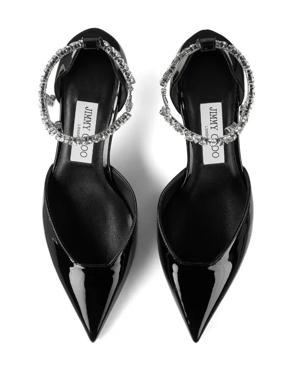 Jimmy Choo 50mm Stevie Pumps | Black | FARFETCH ID