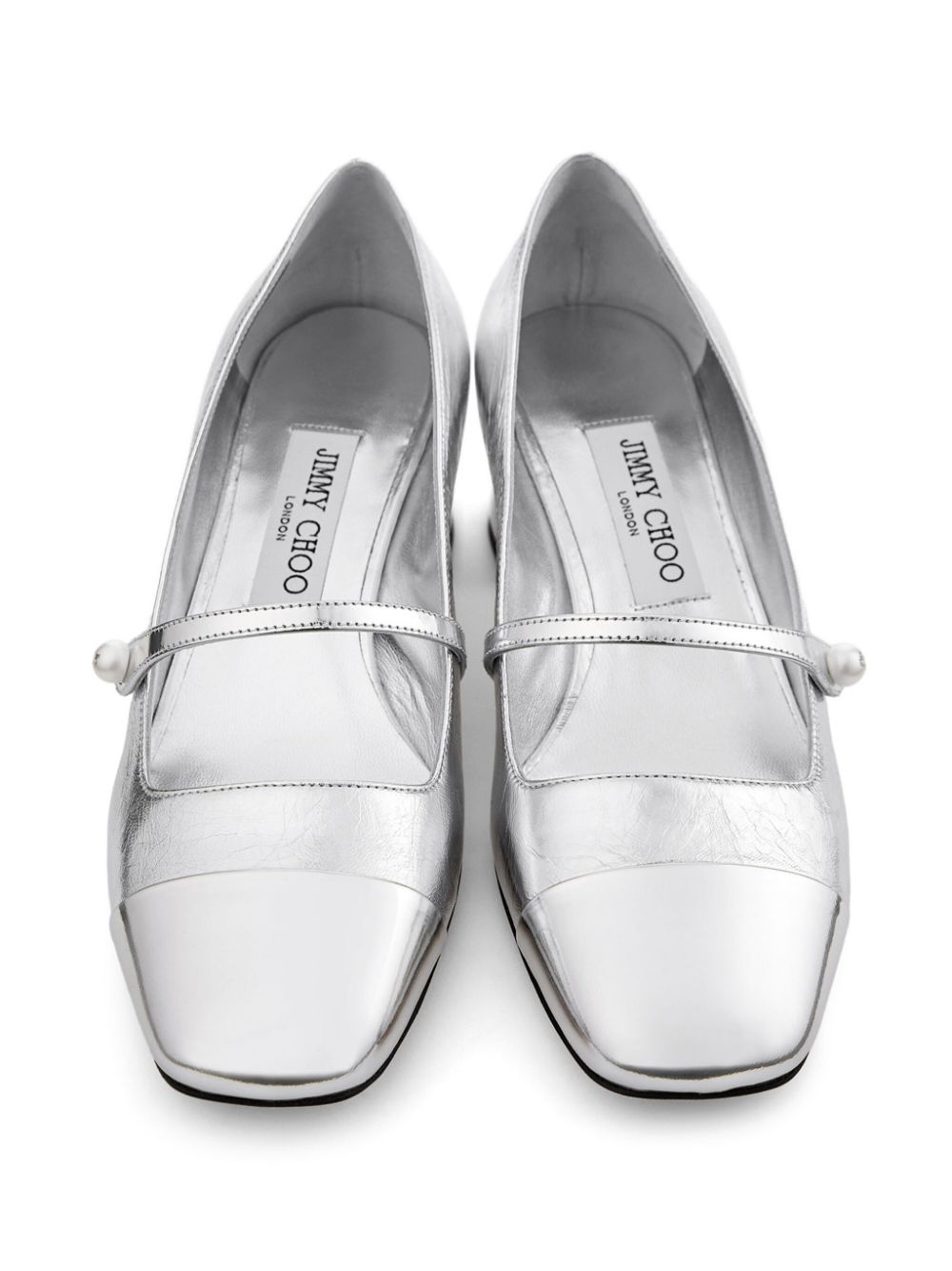 Jimmy Choo 45 mm Elisa pumps Zilver