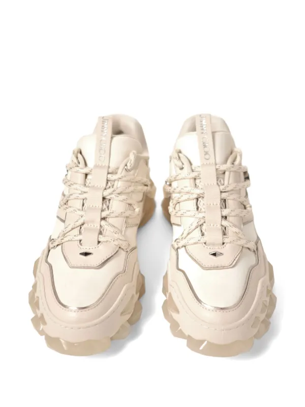 Jimmy Choo Diamond X II M Sneakers | White | FARFETCH UK