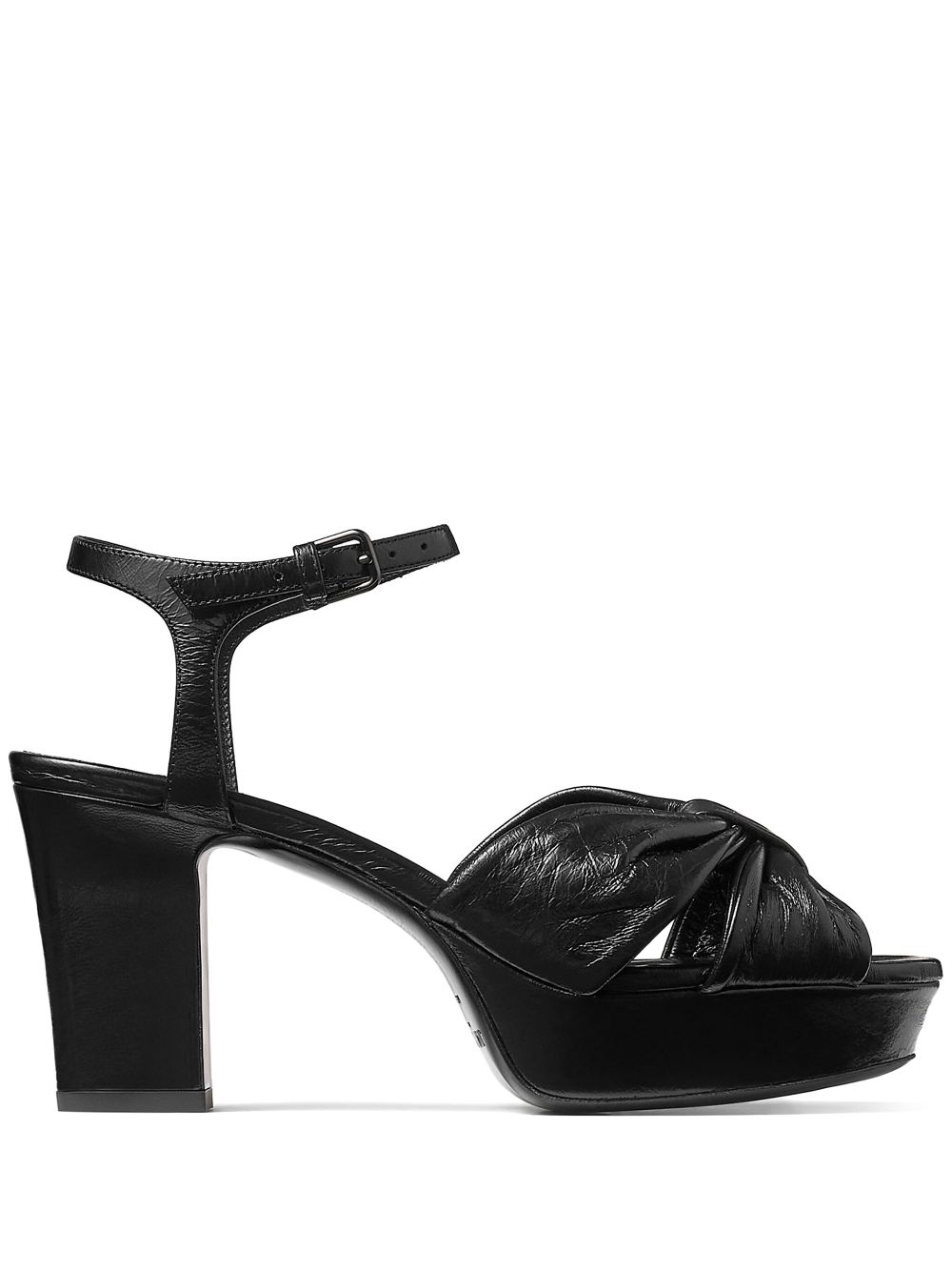 Jimmy Choo 80mm Heloise sandals Black