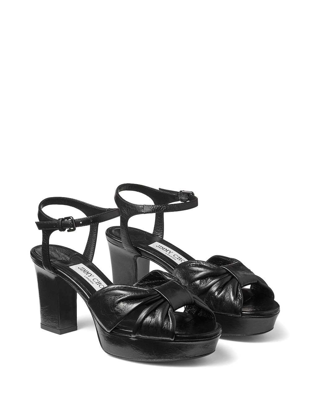 Jimmy Choo 80mm Heloise sandals Black