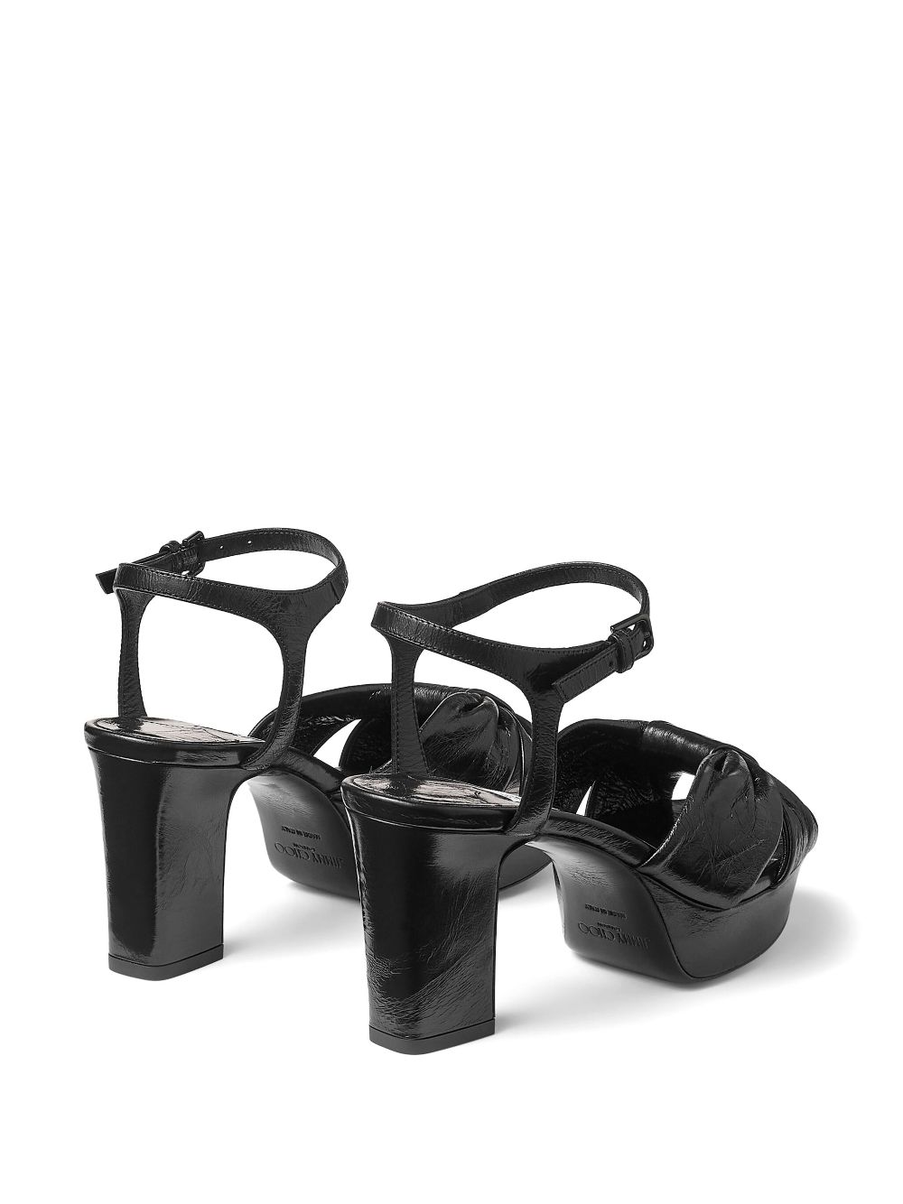 Jimmy Choo 80mm Heloise sandals Black