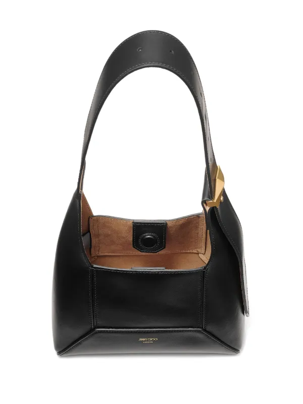 Jimmy Choo Small Diamond Shoulder Bag | Black | FARFETCH
